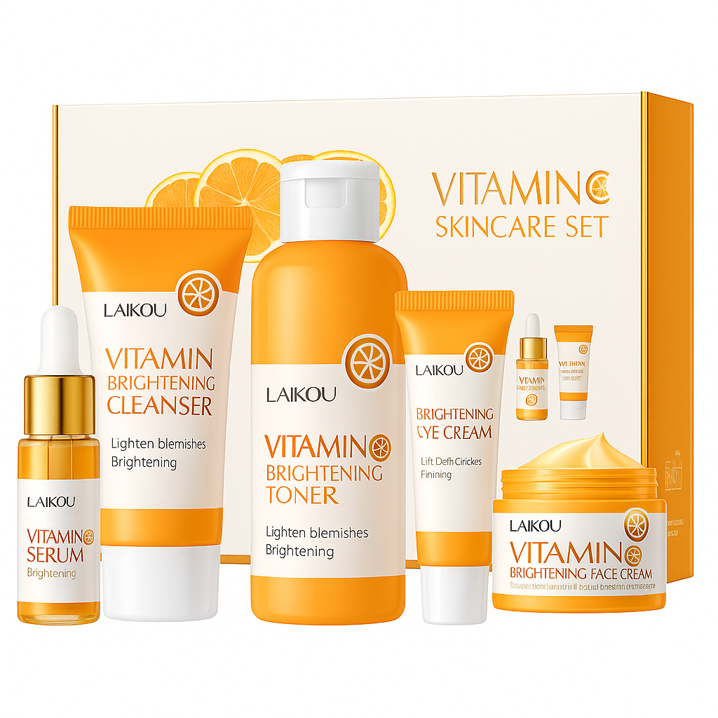 Vitamin C Brightening Skincare Set - 5 pieces