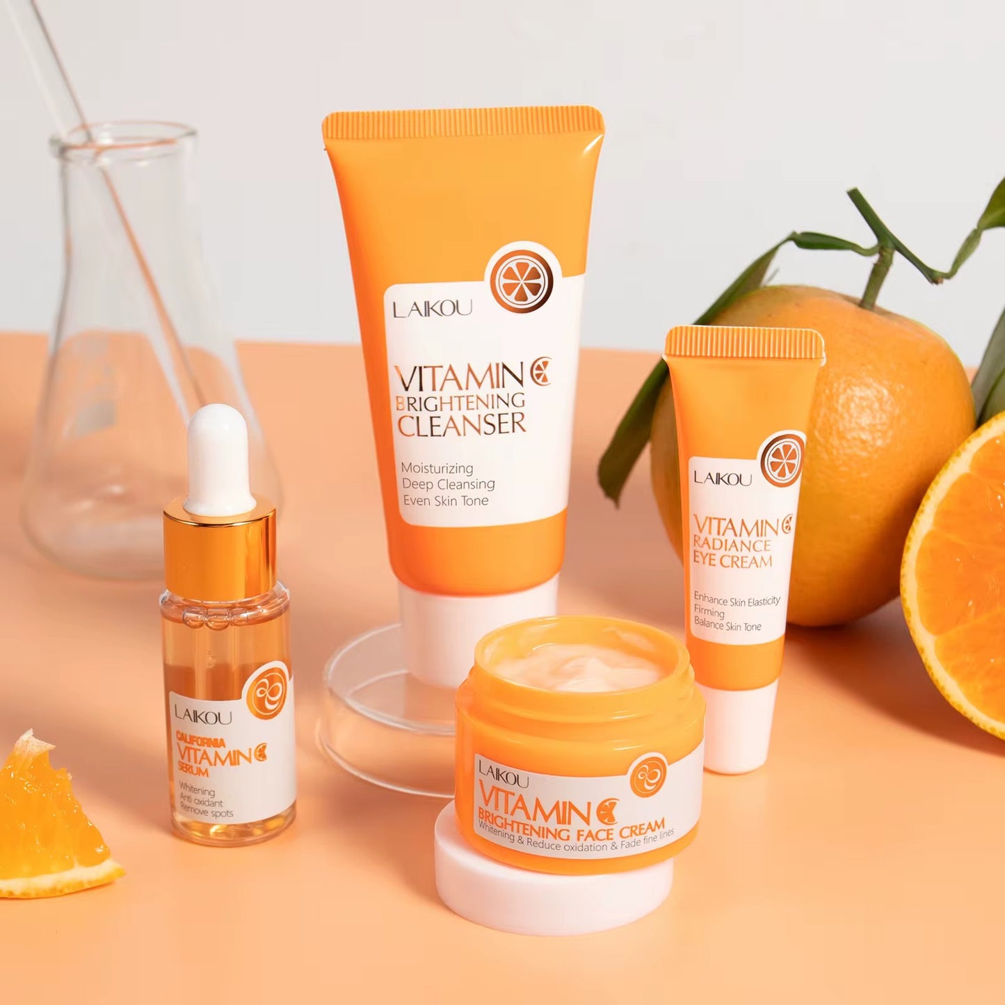 Vitamin C Brightening Skincare Set - 5 pieces